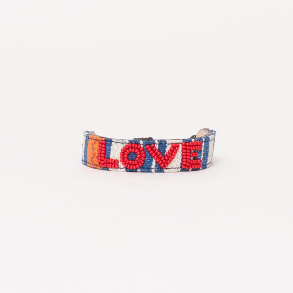 Mara Baule LOVE Bracelet - Red