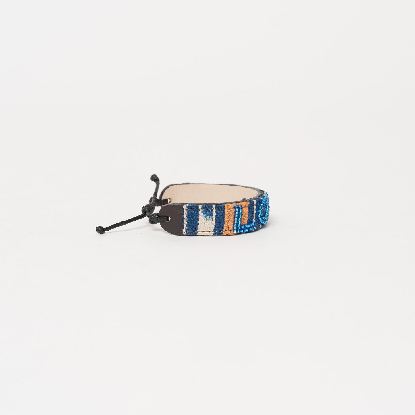 Mara Baule LOVE Bracelet - Tinsel Blue