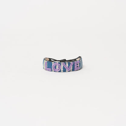 Mara Baule LOVE Bracelet - Violet