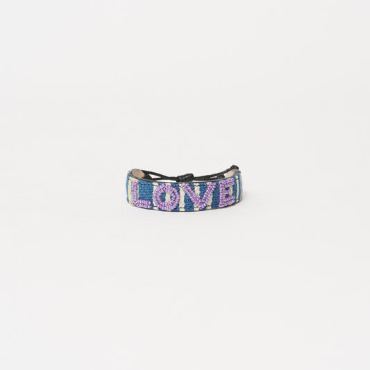 Mara Baule LOVE Bracelet - Violet