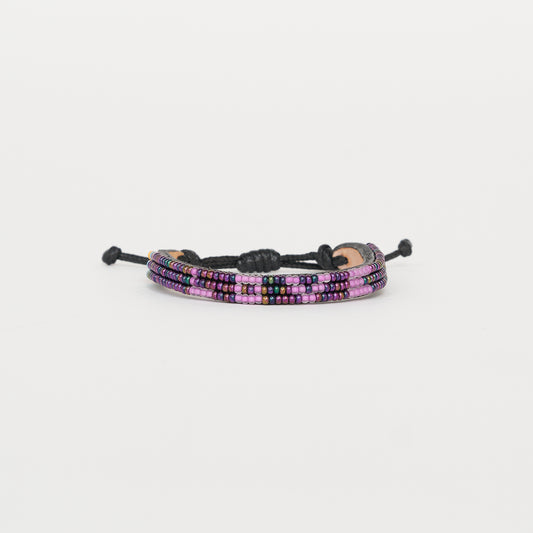 Skinny LOVE Bracelet - Amethyst/Purple