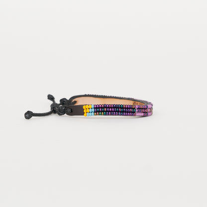 Skinny LOVE Bracelet - Amethyst/Purple