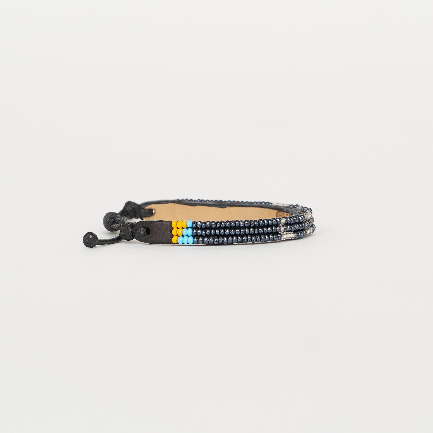 Skinny LOVE Bracelet - Gunmetal/Silver