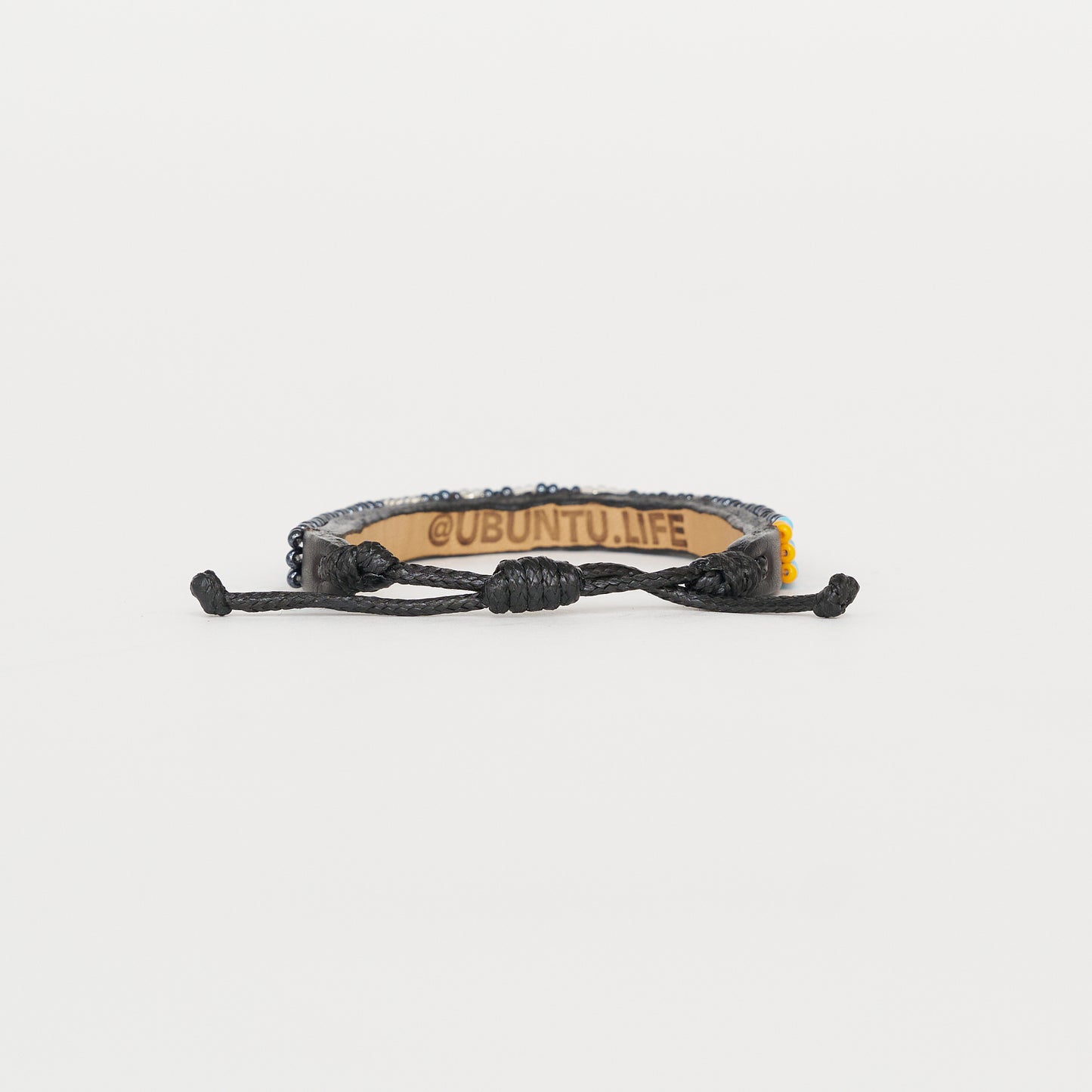 Skinny LOVE Bracelet - Gunmetal/Silver