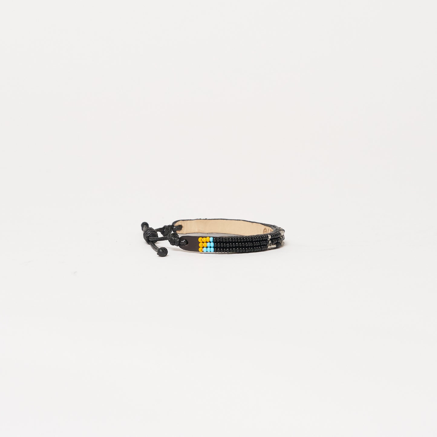Skinny LOVE Bracelet - Black/Silver