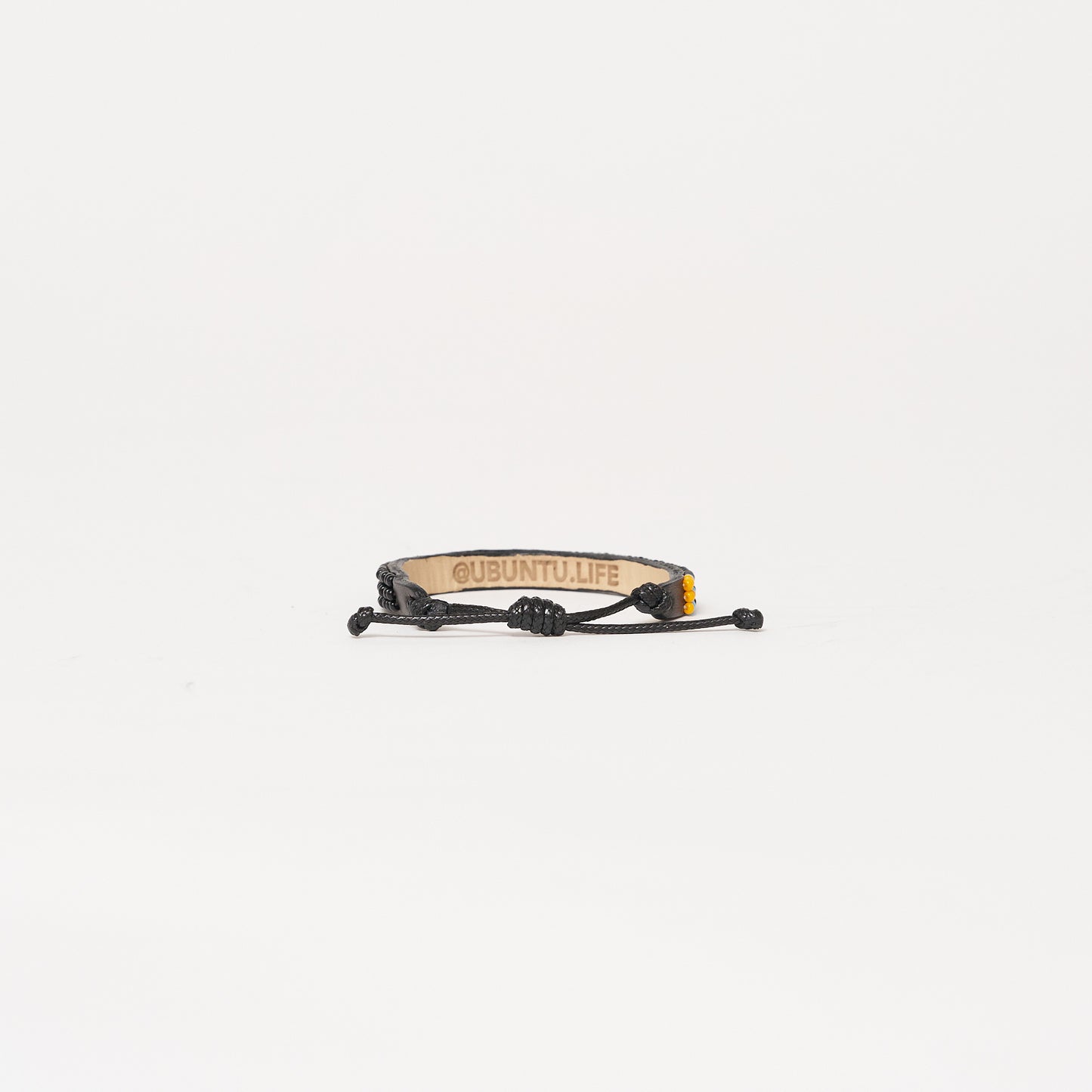 Skinny LOVE Bracelet - Black/Silver