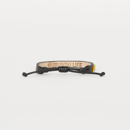 Skinny LOVE Bracelet - White/Gold