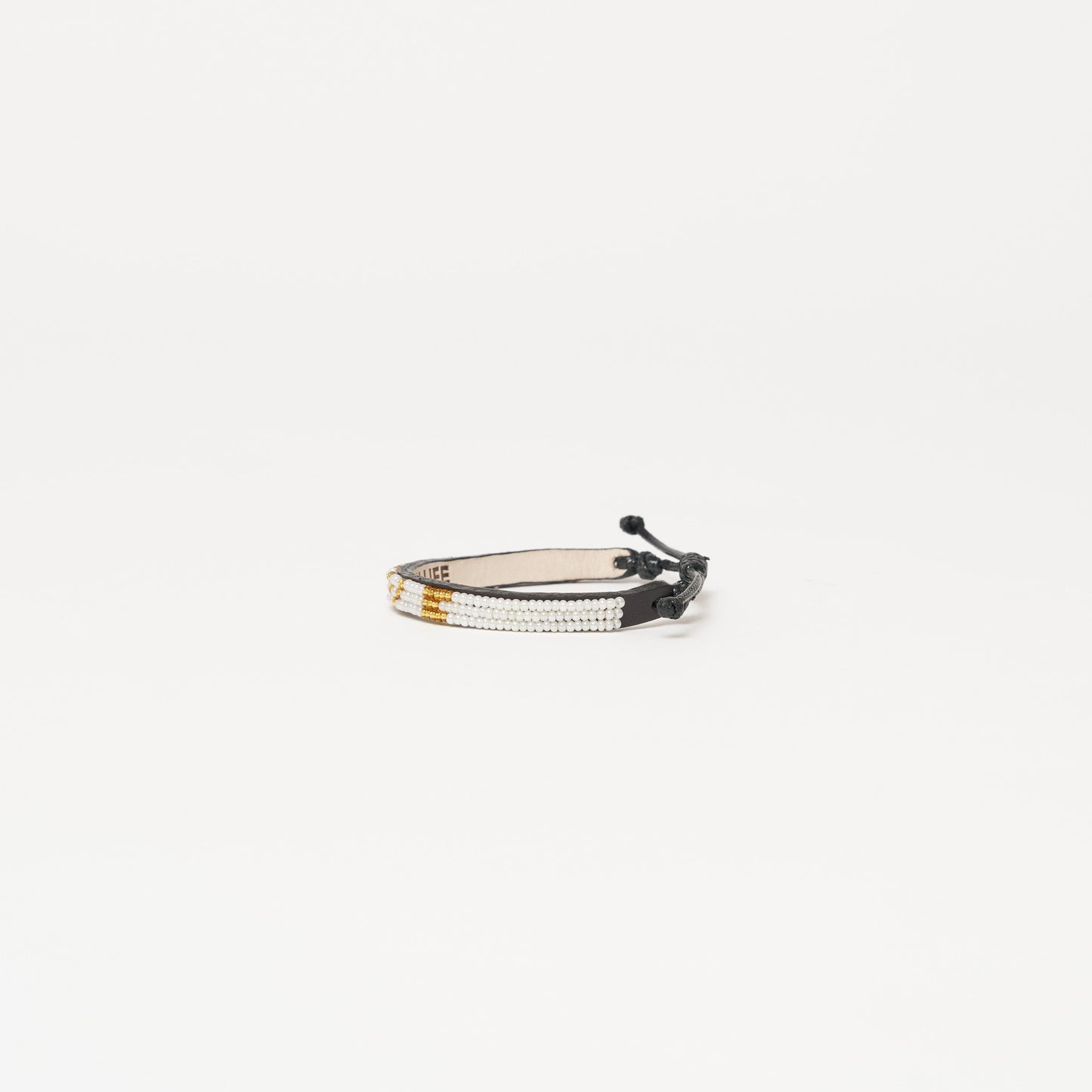 Skinny LOVE Bracelet - Pearl/Gold