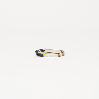 Skinny LOVE Bracelet - Pearl/Gold