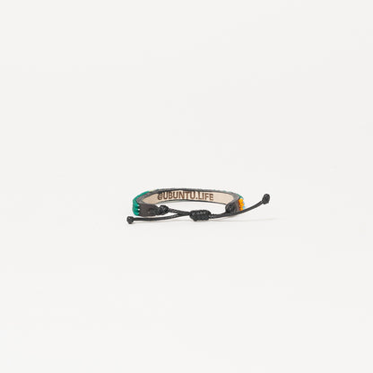 Skinny LOVE Bracelet - Forrest Green/Lime