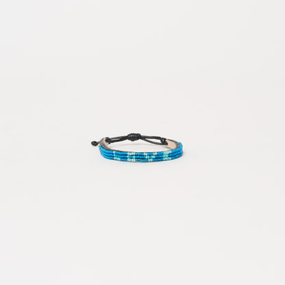 Skinny LOVE Bracelet - Marine/Jade
