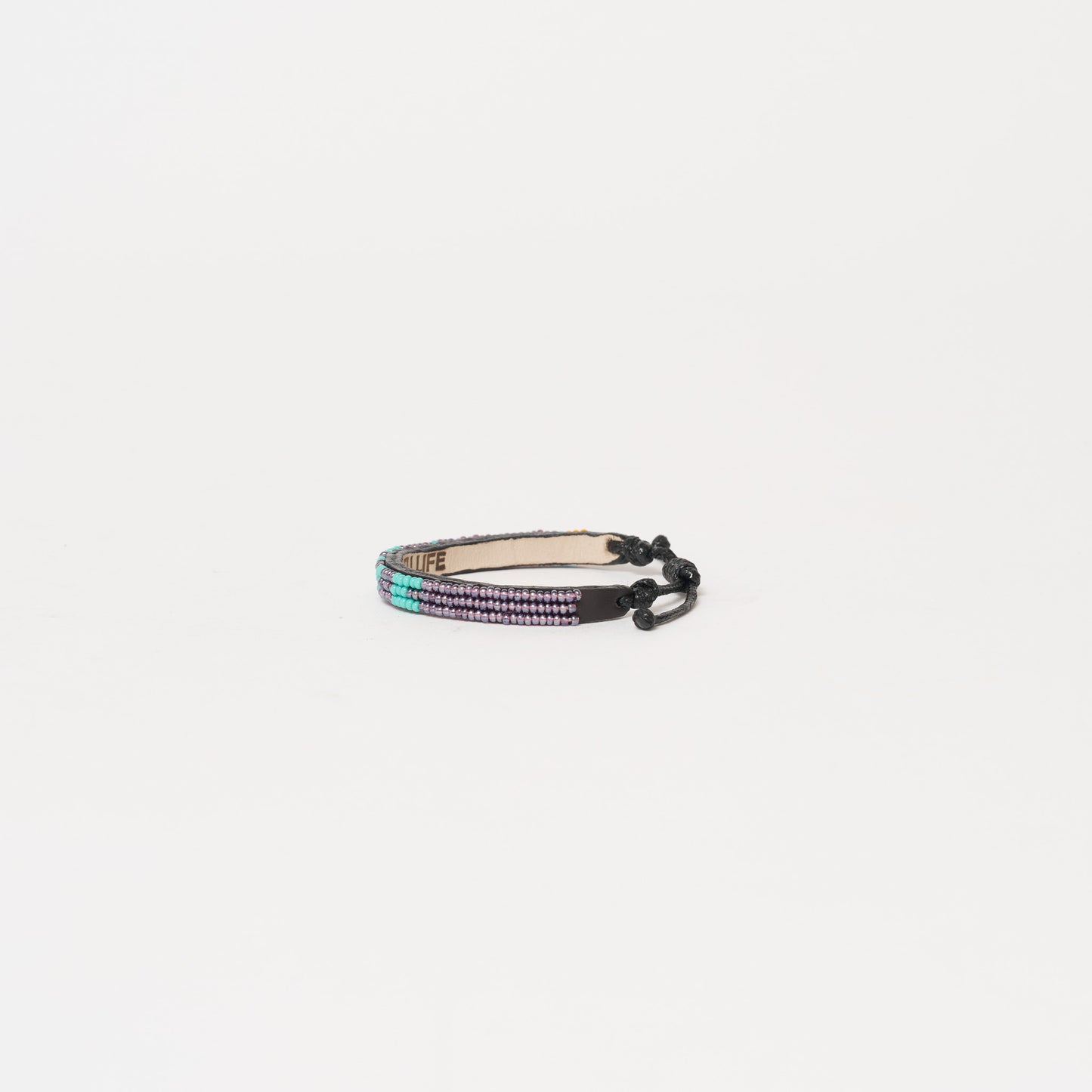 Skinny LOVE Bracelet - Lilac/Aqua