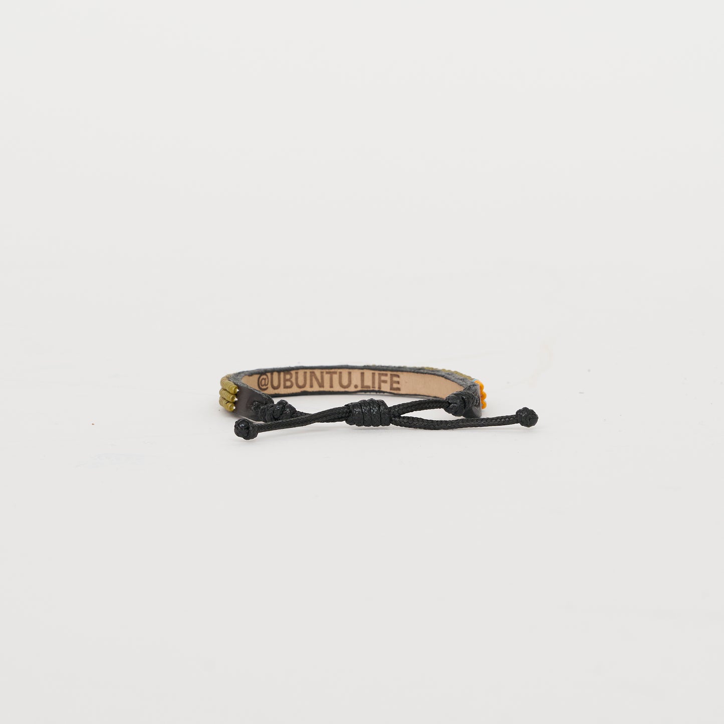 Skinny LOVE Bracelet - Sage/Cream