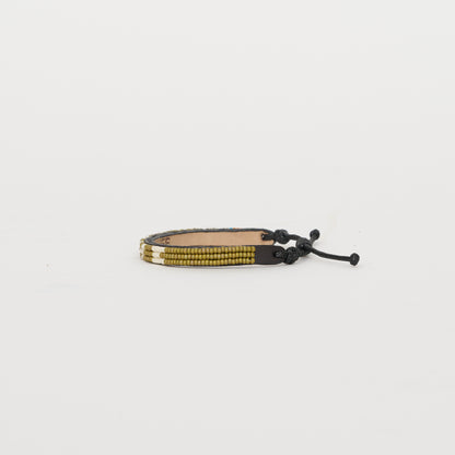 Skinny LOVE Bracelet - Sage/Cream