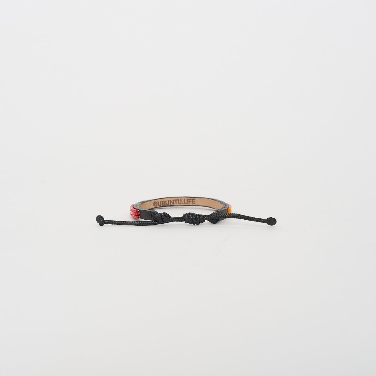 Skinny LOVE Bracelet - Crimson/Cream