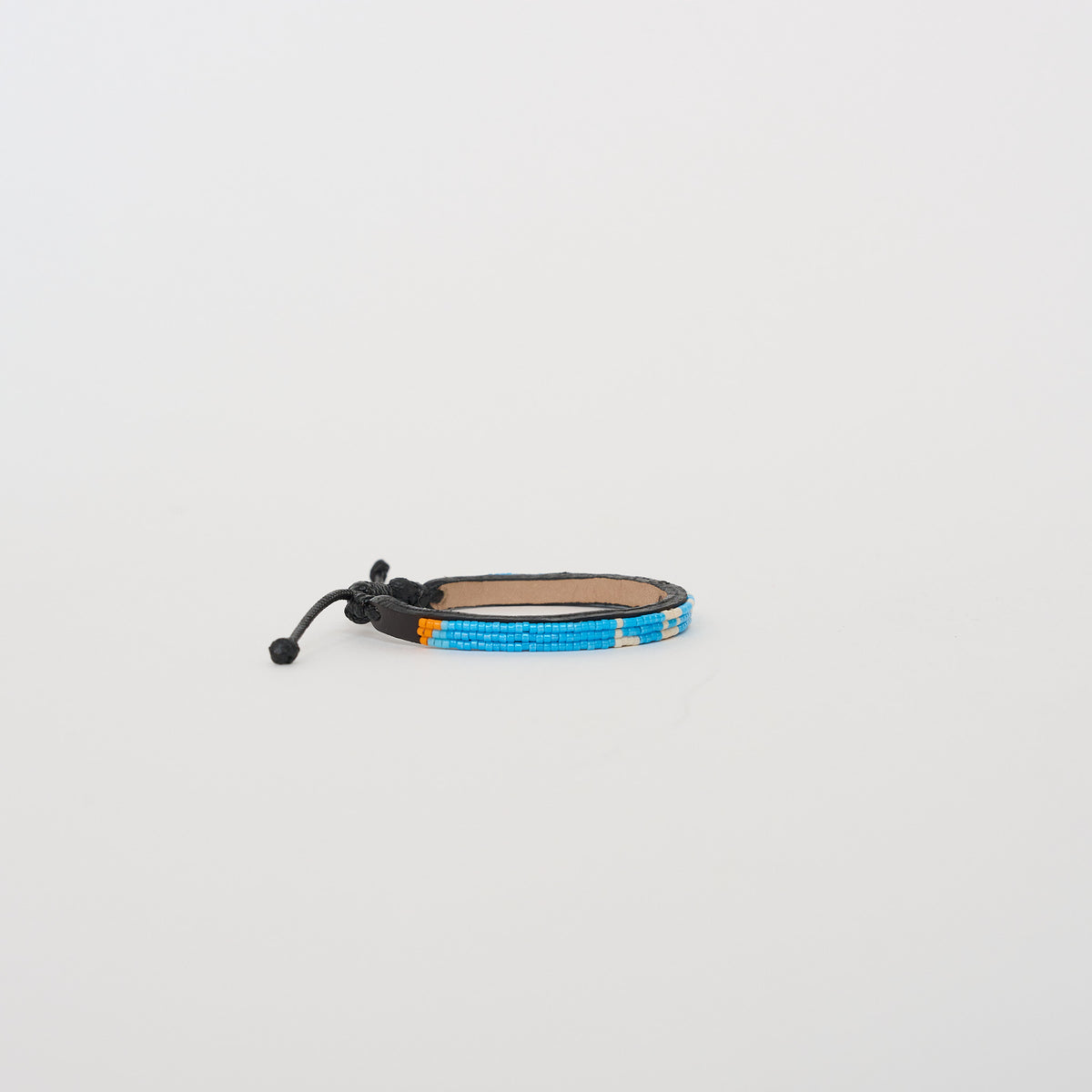 Skinny LOVE Bracelet - Azure/Cream