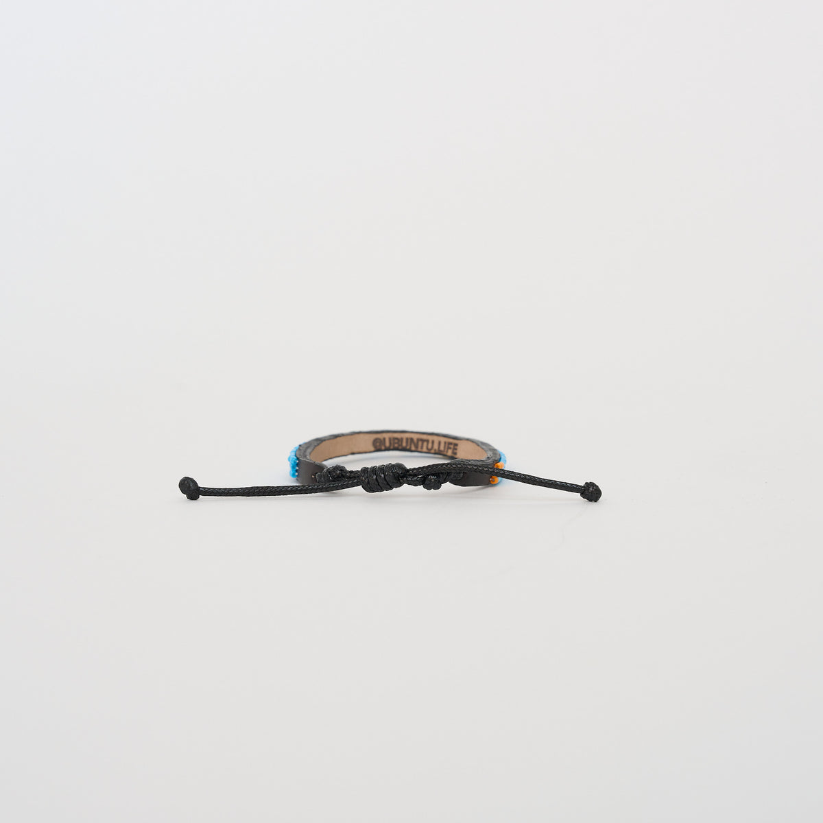 Skinny LOVE Bracelet - Azure/Cream