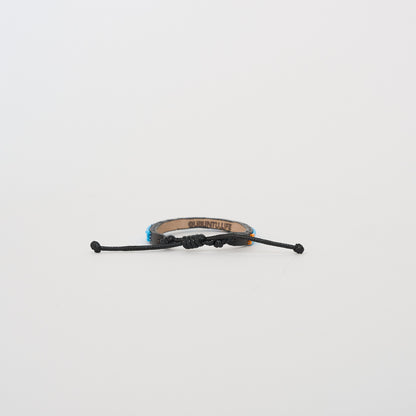 Skinny LOVE Bracelet - Azure/Cream
