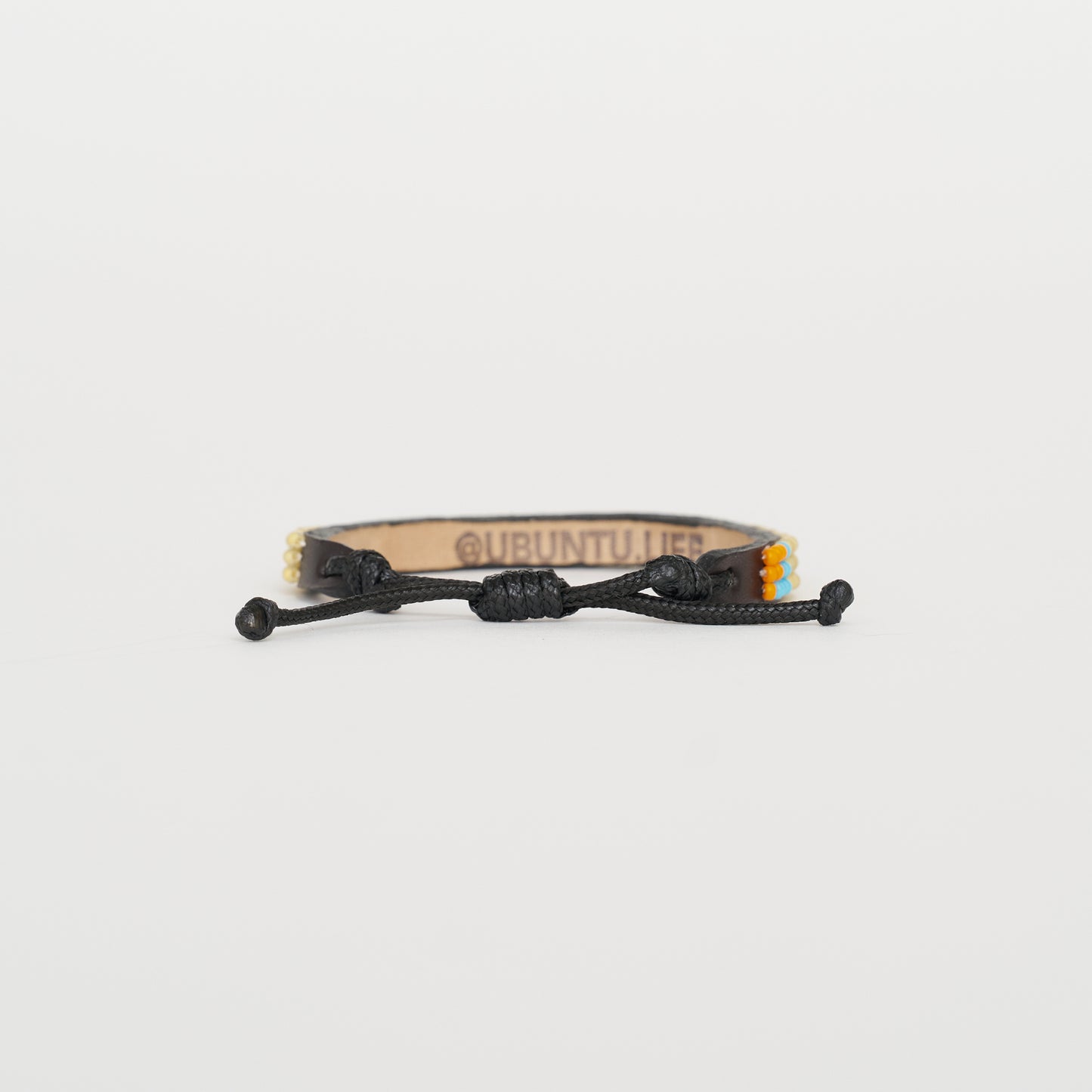 Skinny LOVE Bracelet – Daffodil/White