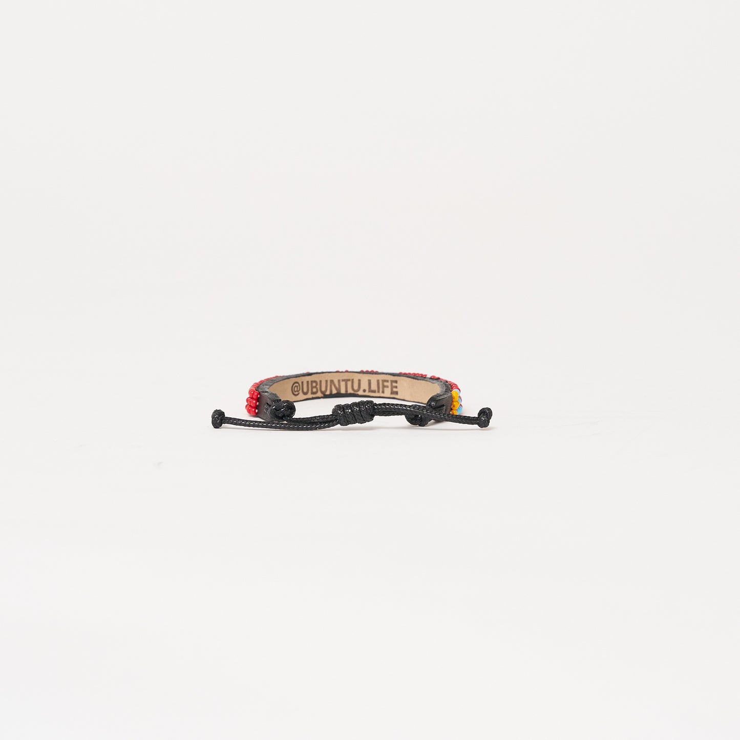 Skinny LOVE Bracelet - Red/White
