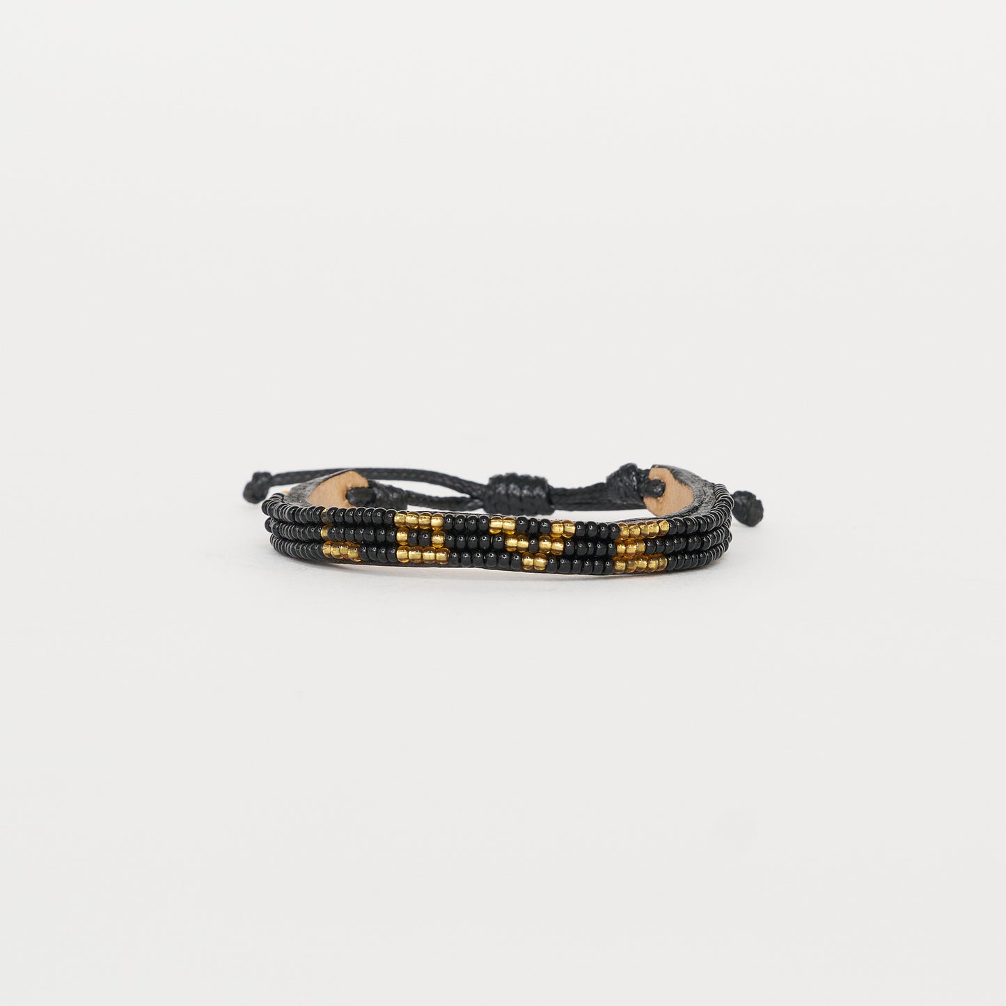Skinny LOVE Bracelet - Black/Gold