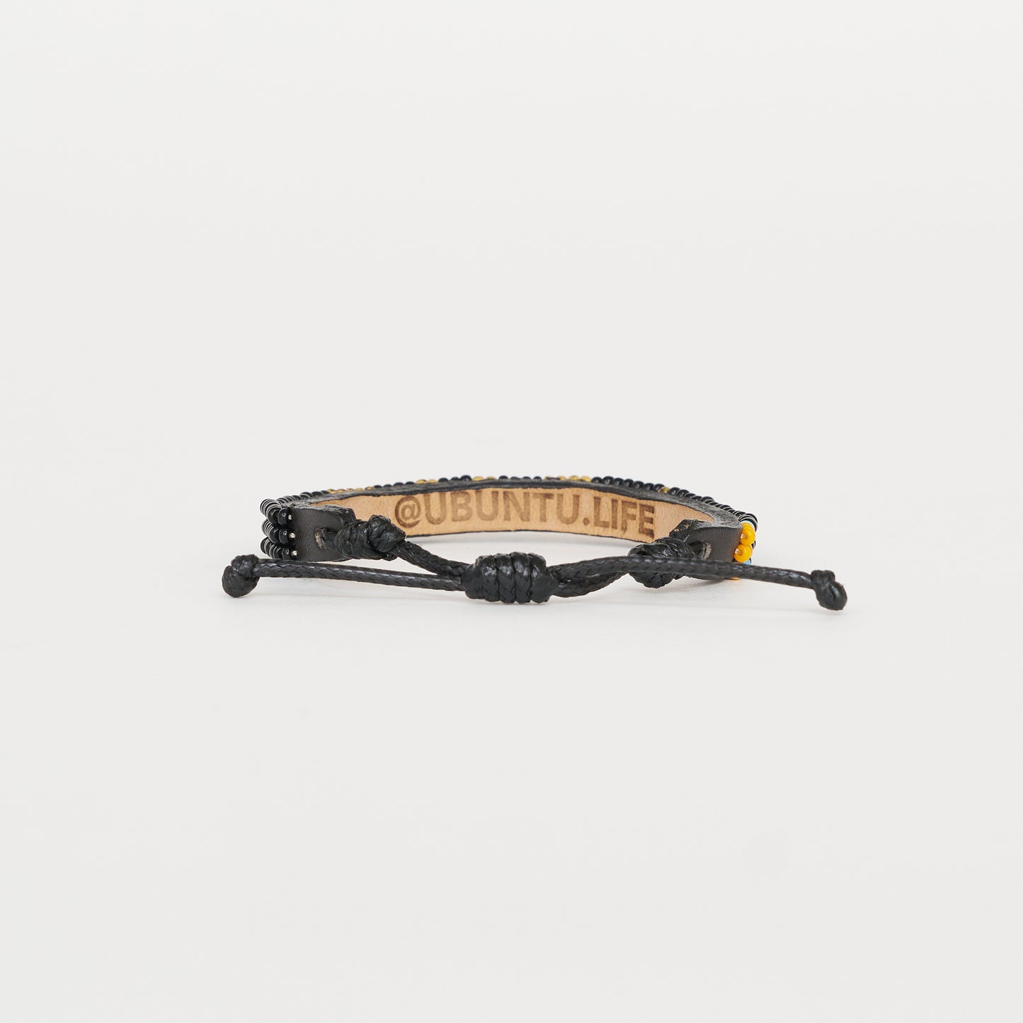Skinny LOVE Bracelet - Black/Gold