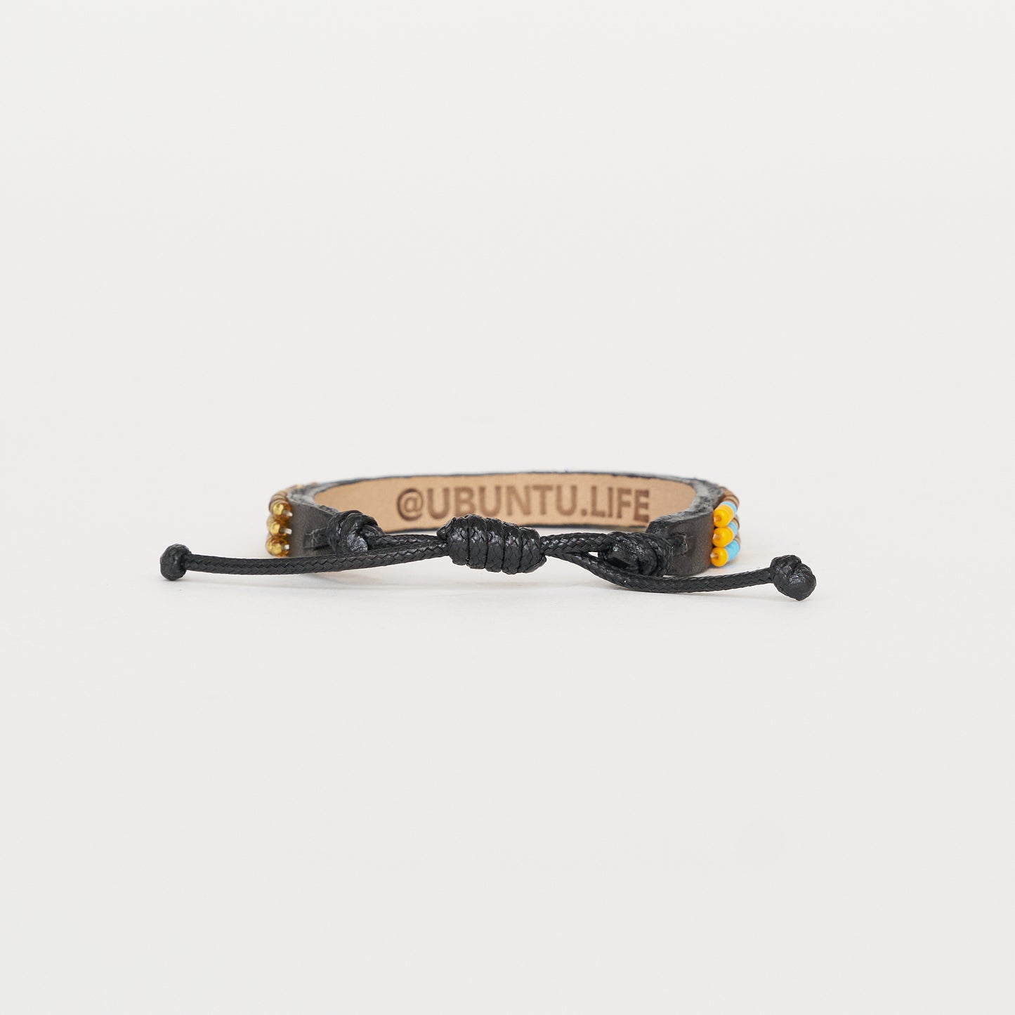 Skinny LOVE Bracelet - Gold/White
