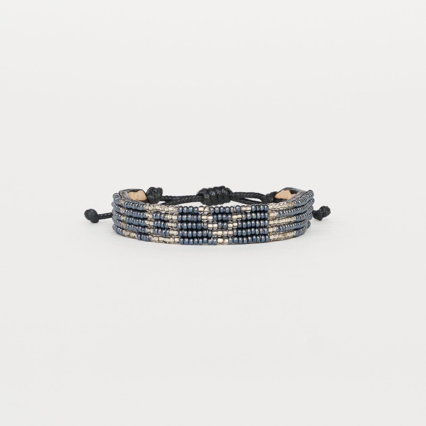 LOVE Bracelet - Gunmetal/Silver