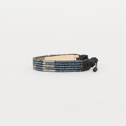 LOVE Bracelet - Gunmetal/Silver