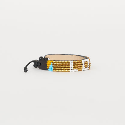 LOVE Bracelet - Gold/White