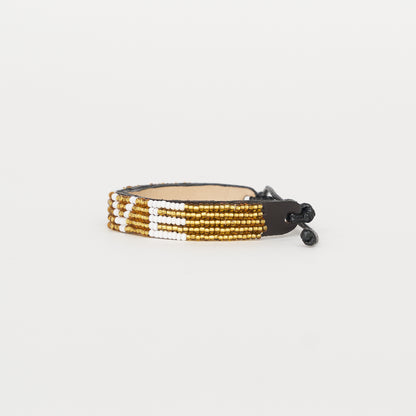 LOVE Bracelet - Gold/White