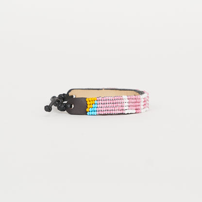 LOVE Bracelet - Pearly Pink/White