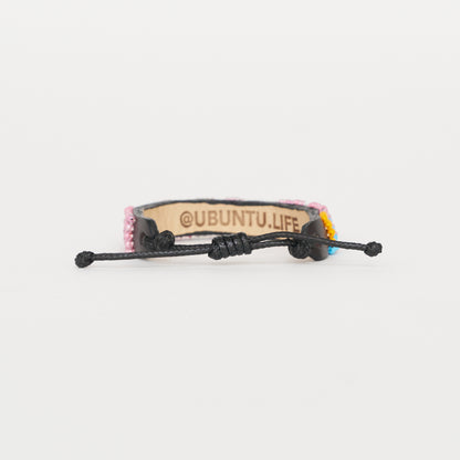 LOVE Bracelet - Pearly Pink/White