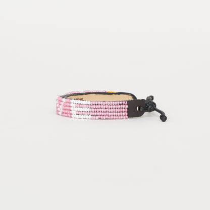 LOVE Bracelet - Pearly Pink/White