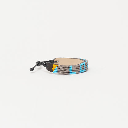 LOVE Bracelet - Gray/Turquoise