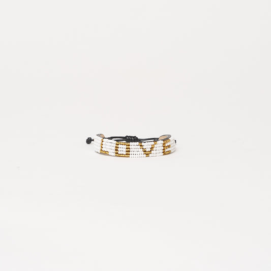 LOVE Bracelet - White/Gold