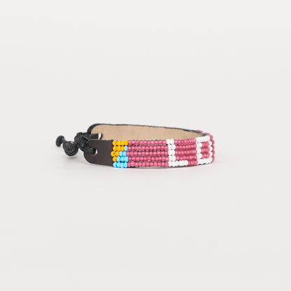 LOVE Bracelet - Summer Pink/White
