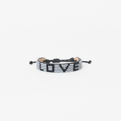 XLarge LOVE Bracelet - Gray/Black