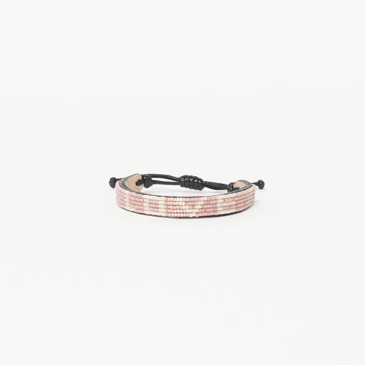 Delica LOVE Bracelet – Pearly Pink