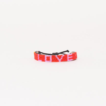 LOVE Bracelet - Cherry/Bubblegum