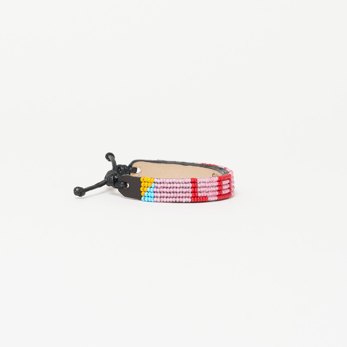 LOVE Bracelet - Pearly Pink/Red