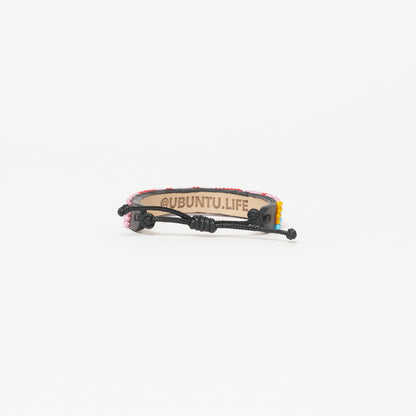 LOVE Bracelet - Pearly Pink/Red
