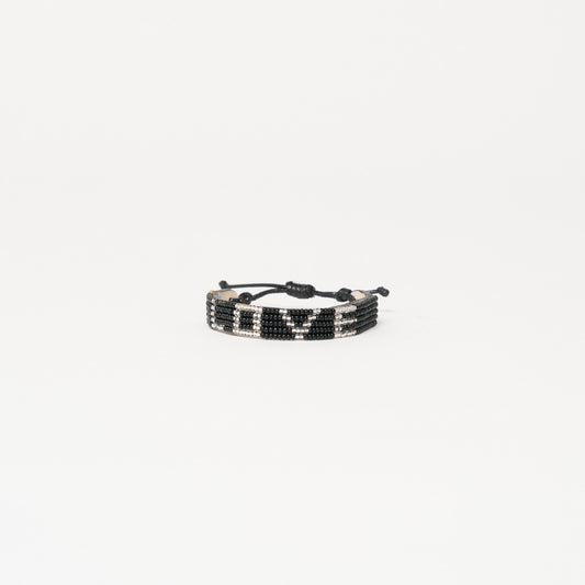 LOVE Bracelet - Black/Silver