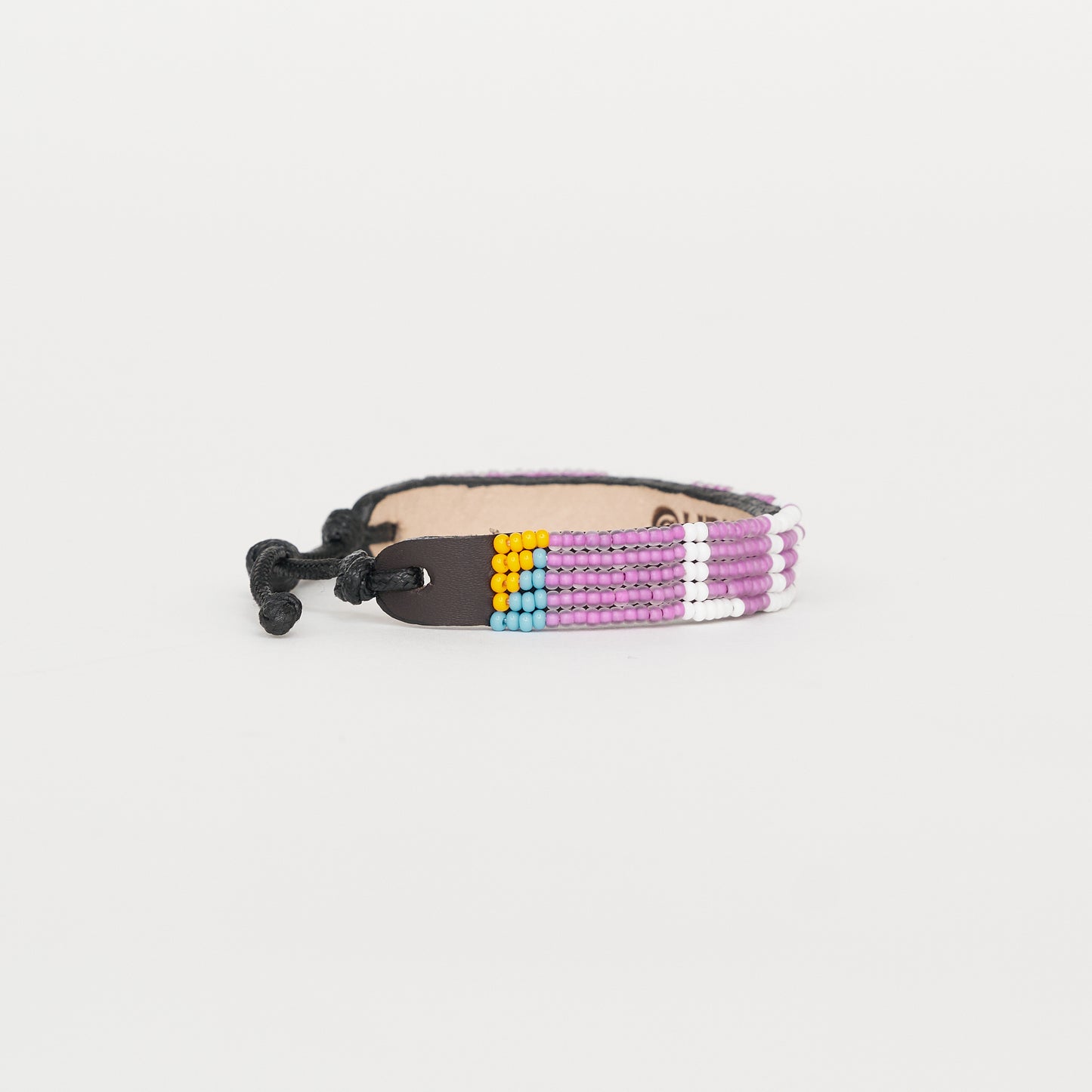 LOVE Bracelet - Purple/White