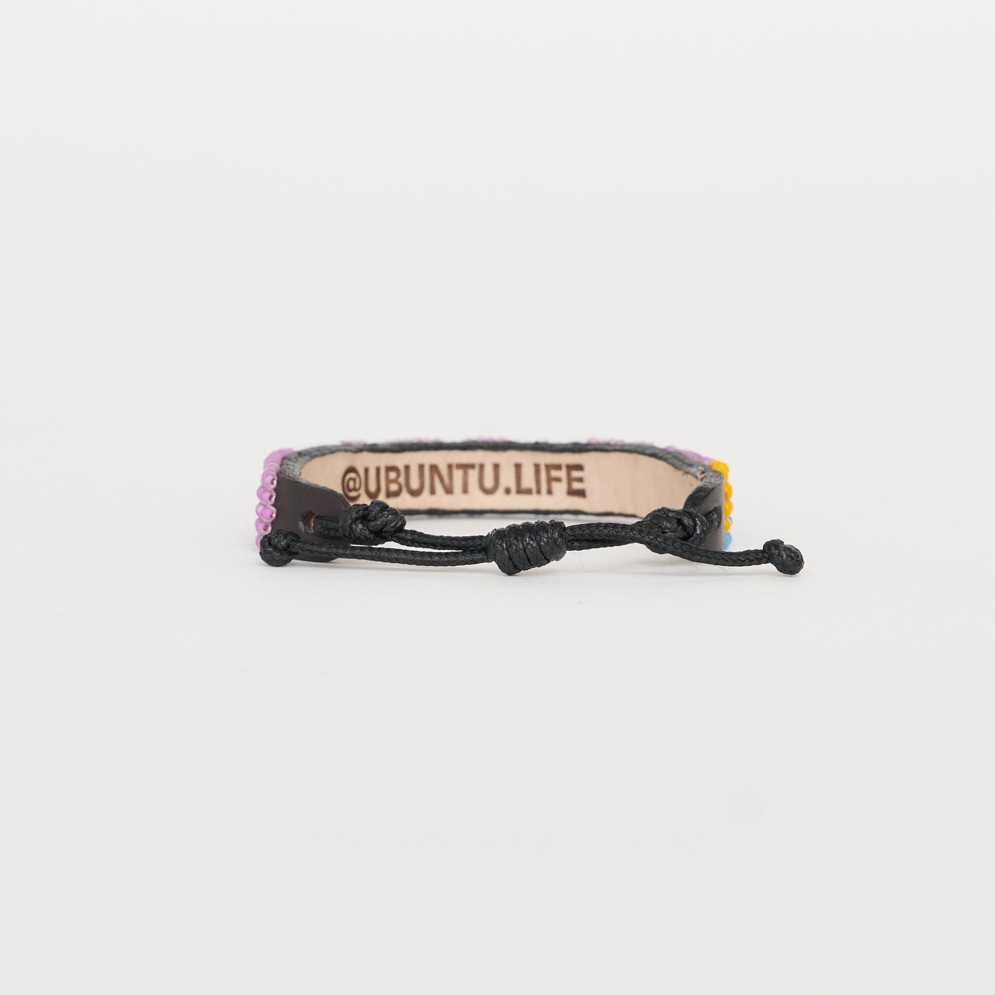 LOVE Bracelet - Purple/White