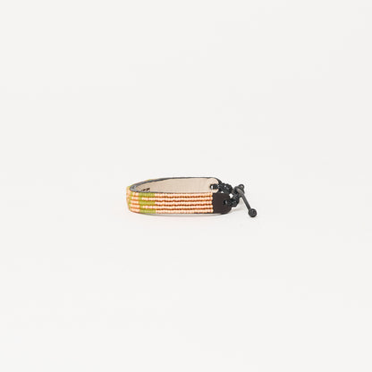 LOVE Bracelet - Orange Sorbet/Spring Green
