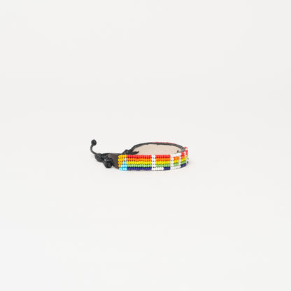LOVE Bracelet - Rainbow/White