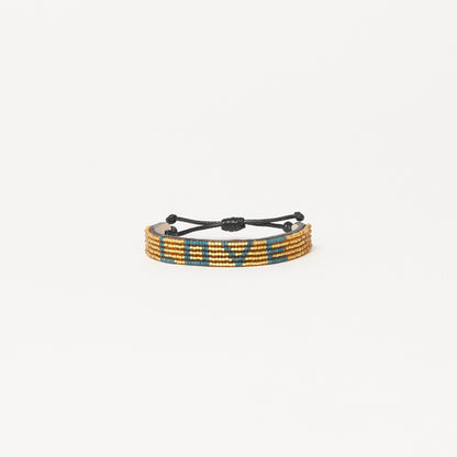 LOVE Bracelet - Gold/Indigo Blue