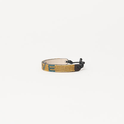 LOVE Bracelet - Gold/Indigo Blue