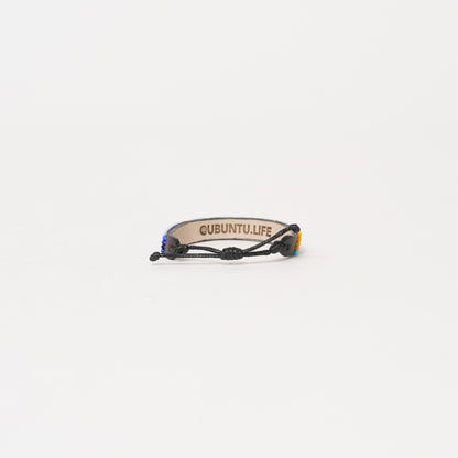 LOVE Bracelet - Blue Multi Stripe